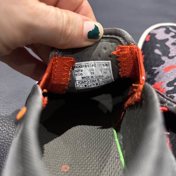 Bogs Kicker II Red/Grey Camo Slip Ons Sz 13 - Picture 4 of 8